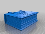  Dice box dnd book  3d model for 3d printers