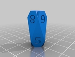  Facets dice - full set of custom rpg dice  3d model for 3d printers
