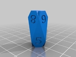 Modelo 3d de Facetas de dados - juego completo de personalizado dados de rpg para impresoras 3d