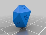  Screw top d20 dice box  3d model for 3d printers