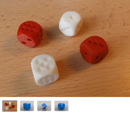 Balanced Die / Dice (updated)