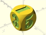 Modelo 3d de Última configurable dados para impresoras 3d