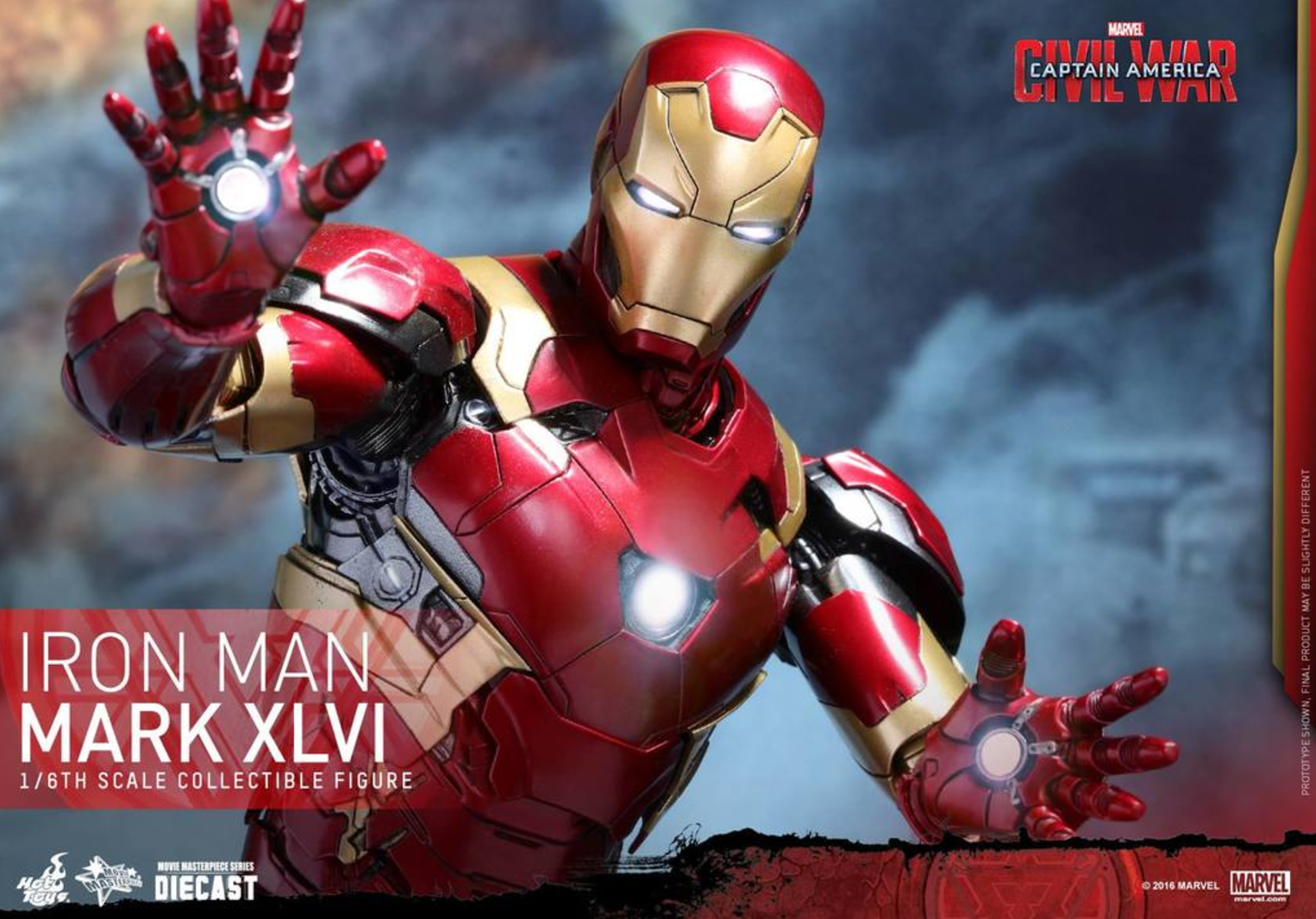 特撮 MARVEL CIVIL WAR IRON MAN 400% This Civil War Iron Man is my fav of the new wave of MCU