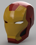  Iron man mark 46 helmet (captain america civil war)  3d model for 3d printers