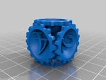  Steampunk dice  3d model for 3d printers