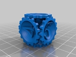  Steampunk dice  3d model for 3d printers