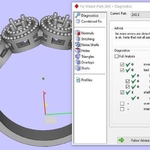 Modelo 3d de Anillo de 240 para impresoras 3d