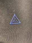  Triangular earring  3d model for 3d printers
