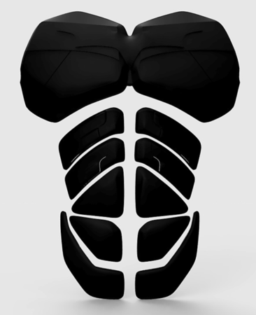 The Dark Knight Rises Batman Abs Plates