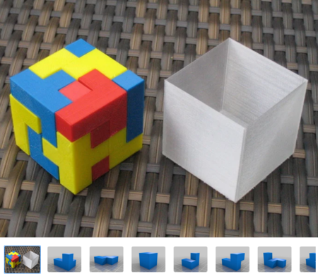 Modelo 3d de Bedlam cube para impresoras 3d