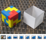 Modelo 3d de Bedlam cube para impresoras 3d