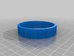 Modelo 3d de Kryptex como contenedor programable no pegue el código da vinci geocaching contenedor para impresoras 3d