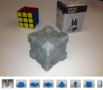 Modelo 3d de De rubik cubo de compañía para impresoras 3d