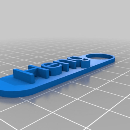  My customized name tag  3d model for 3d printers