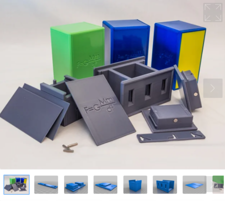 Modelo 3d de Puzzle japonés cuadro para impresoras 3d