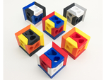  Slideways cube puzzle  3d model for 3d printers