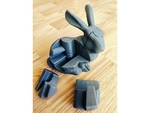  3d bunny puzzle  3d model for 3d printers