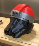  Tie fighter pilot remix - large printers only  3d model for 3d printers