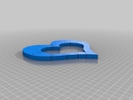  Heart puzzle  3d model for 3d printers