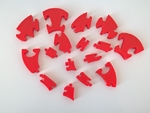  Heart puzzle  3d model for 3d printers