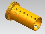  Russian letter cryptex (4...8 rings)  3d model for 3d printers