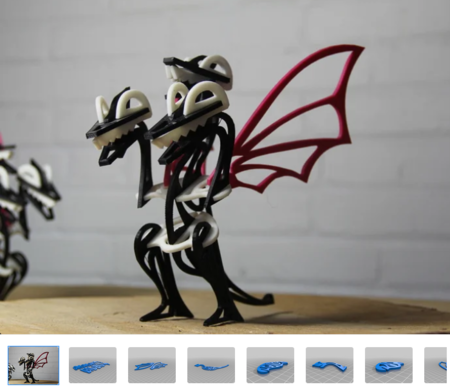  Hydra  3d model for 3d printers