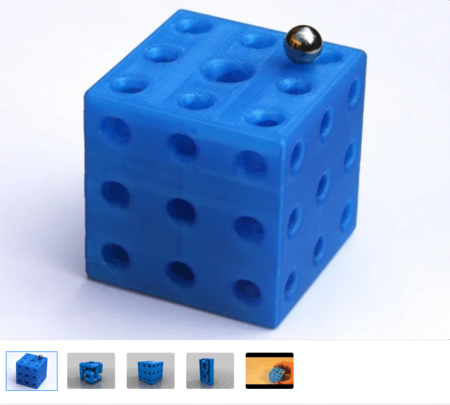 Modelo 3d de Desconcertante cubo para impresoras 3d