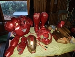 Modelo 3d de Iron man mk6 mc 6 de traje para impresoras 3d