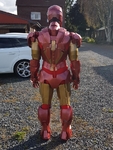 Modelo 3d de Iron man mk6 mc 6 de traje para impresoras 3d