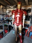 Modelo 3d de Iron man mk6 mc 6 de traje para impresoras 3d