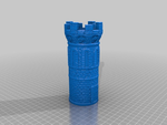  Labyrinth tower gift box puzzle  3d model for 3d printers