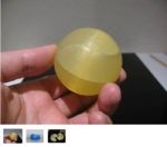 Modelo 3d de Hemi-demi-esfera para impresoras 3d