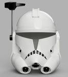  Captain rex's helmet phase 2 (star wars)  3d model for 3d printers