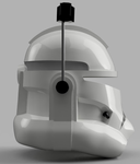  Captain rex's helmet phase 2 (star wars)  3d model for 3d printers