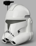 Modelo 3d de El capitán rex el casco de la fase 2 (star wars) para impresoras 3d