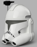  Captain rex's helmet phase 2 (star wars)  3d model for 3d printers