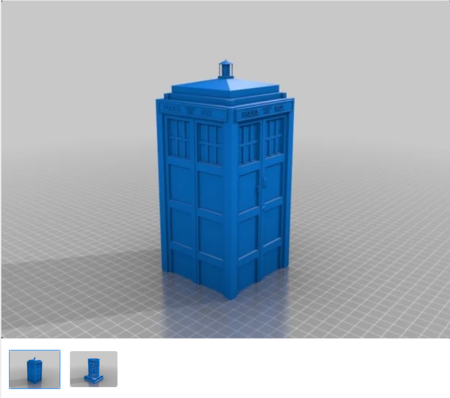 tardis cuadro de rompecabezas