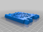 Modelo 3d de Cthulhu cuadro de rompecabezas para impresoras 3d