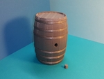  Tonneau - puzzle - barrel bordeaux - option tirelire - piggy bank  3d model for 3d printers