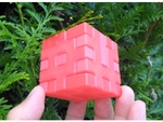 Modelo 3d de 8 placas = cubo rompecabezas para impresoras 3d