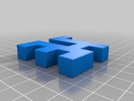 Modelo 3d de 8 placas = cubo rompecabezas para impresoras 3d