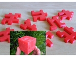  8 plaques = cube puzzle  3d model for 3d printers