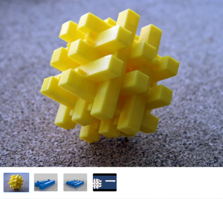  Cube puzzle  3d model for 3d printers