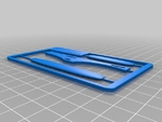  Glider kit card  3d model for 3d printers