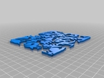  Escher puzzle  3d model for 3d printers