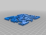  Escher puzzle  3d model for 3d printers