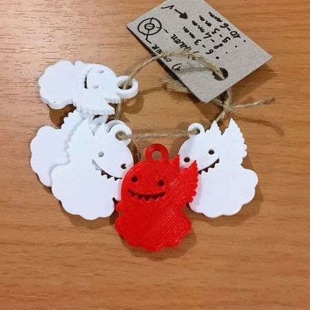 Ghost Keychain