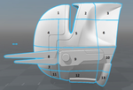  Imperial super commando helmet (star wars)  3d model for 3d printers