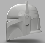  Imperial super commando helmet (star wars)  3d model for 3d printers