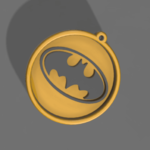 Batman medal  3d model for 3d printers